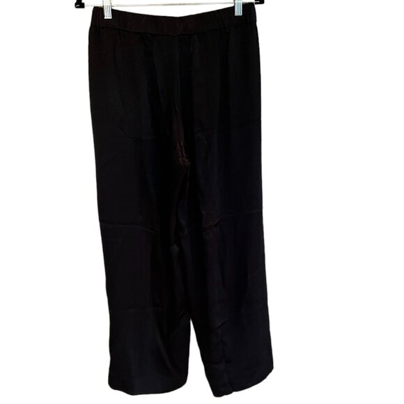 Women's Free People 100% Viscose Satin Feel Wide Leg Pants Size Small - Picture 2 of 5